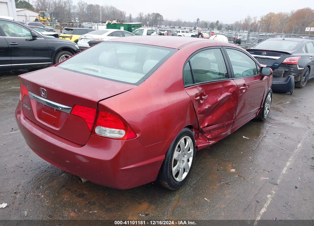 2011 HONDA CIVIC LX VIN: 2HGFA1F57BH528490