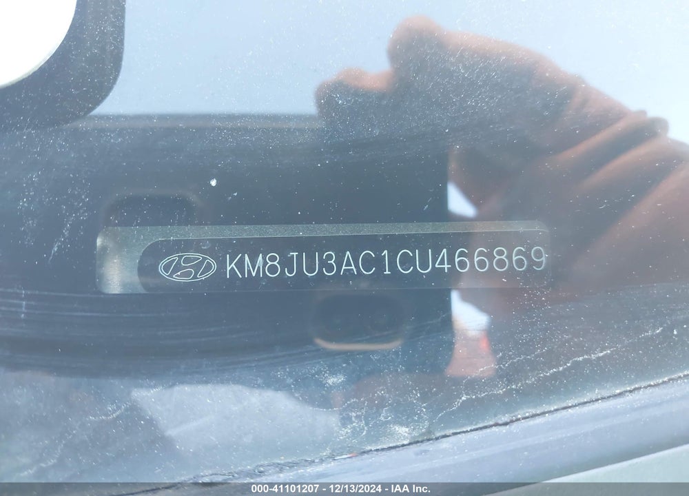 2012 HYUNDAI TUCSON LIMITED VIN: KM8JU3AC1CU466869