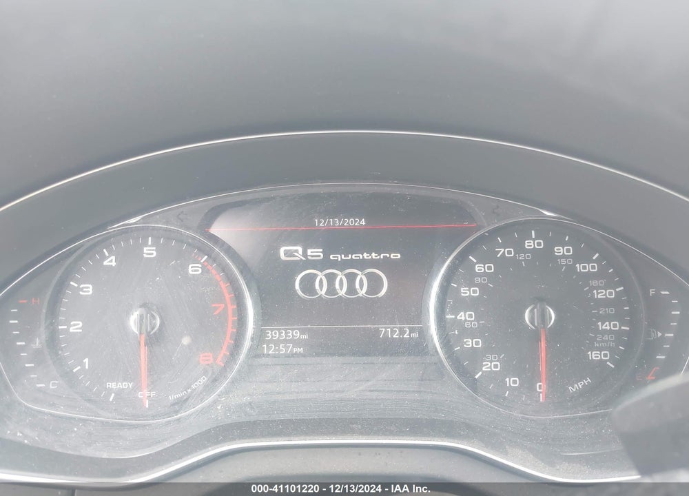 2019 AUDI Q5 45 PREMIUM VIN: WA1ANAFY1K2072299
