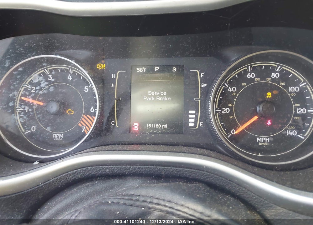 2015 JEEP CHEROKEE SPORT VIN: 1C4PJLABXFW597094
