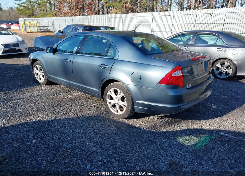 2012 FORD FUSION VIN: 3FAHP0HA9CR209209
