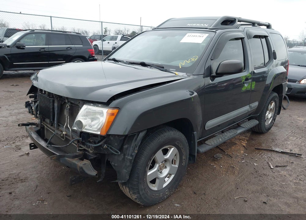 2008 NISSAN XTERRA S VIN: 5N1AN08W18C529655