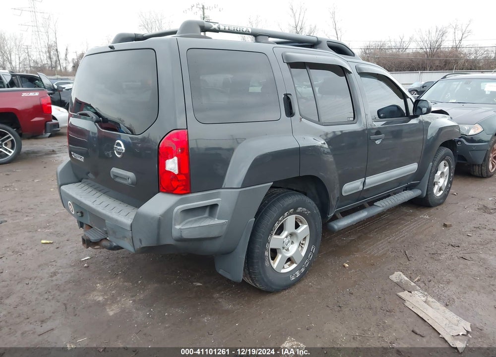 2008 NISSAN XTERRA S VIN: 5N1AN08W18C529655