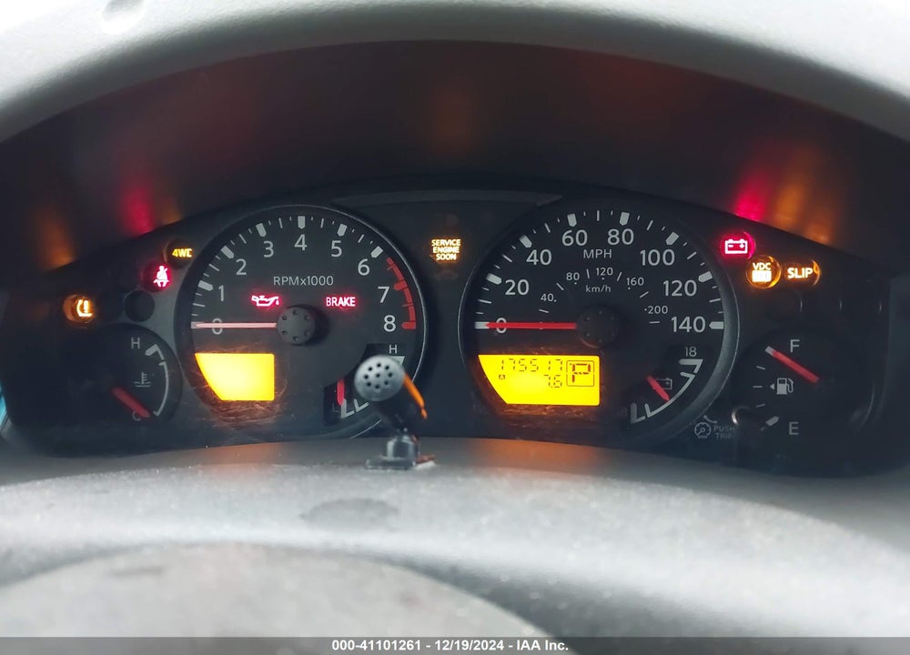 2008 NISSAN XTERRA S VIN: 5N1AN08W18C529655