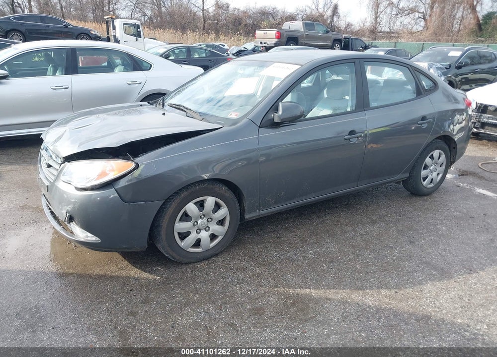 2008 HYUNDAI ELANTRA GLS/SE VIN: KMHDU46D98U393178