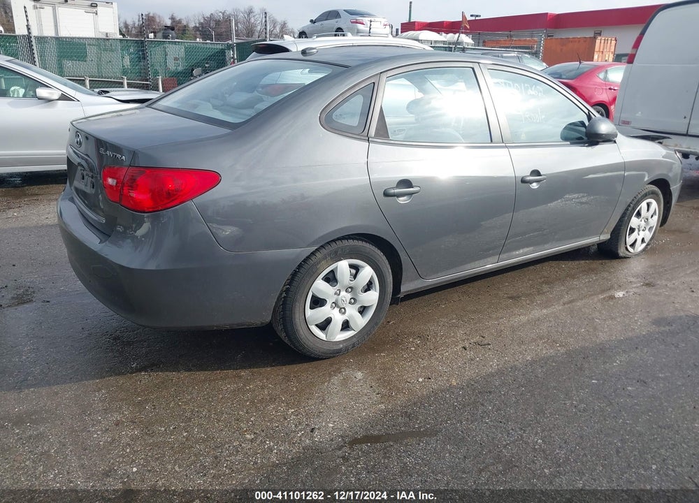 2008 HYUNDAI ELANTRA GLS/SE VIN: KMHDU46D98U393178
