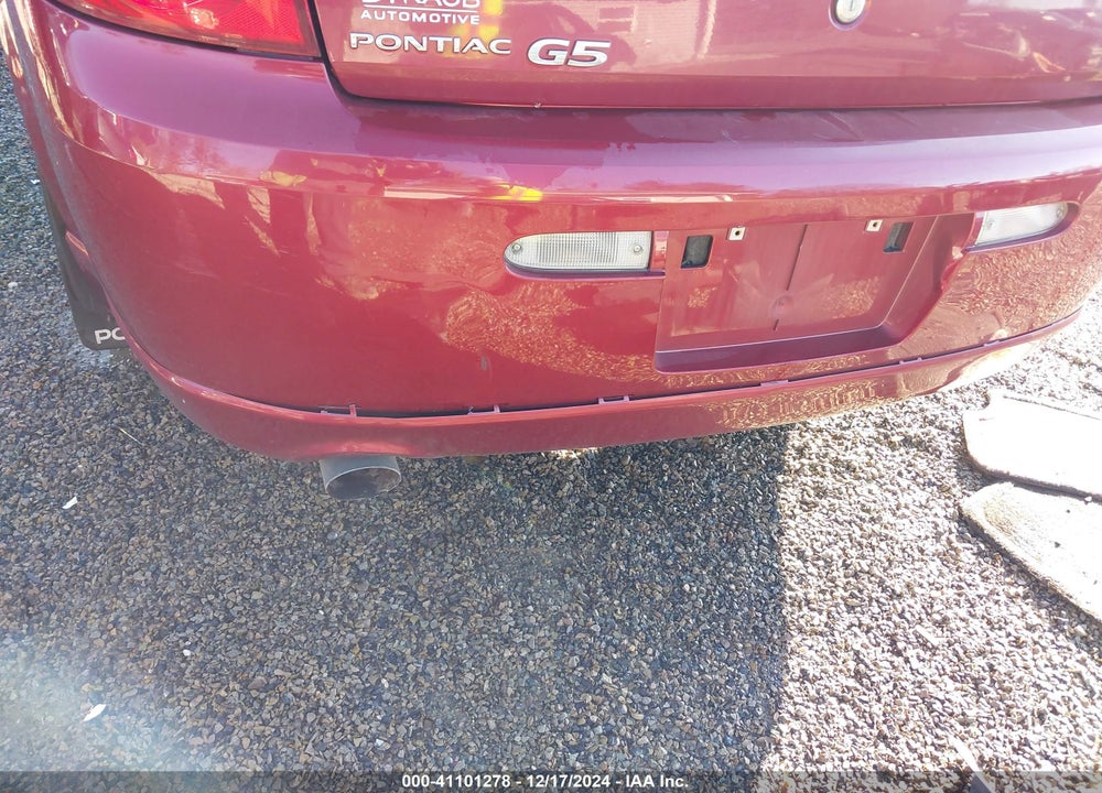 2009 PONTIAC G5 GT VIN: 1G2AT18H097231713