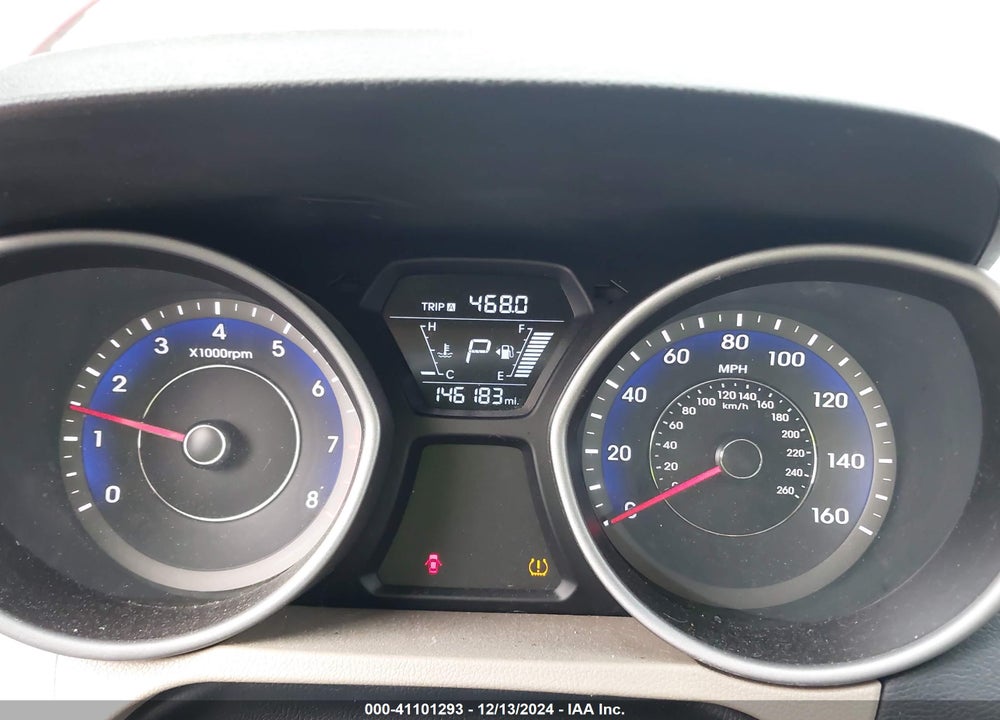 2015 HYUNDAI ELANTRA VIN: KMHDH4AE9FU350834