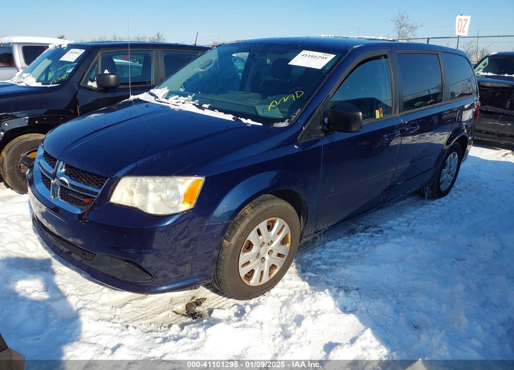 2014 DODGE GRAND CARAVAN SE VIN: 2C4RDGBG2ER412352