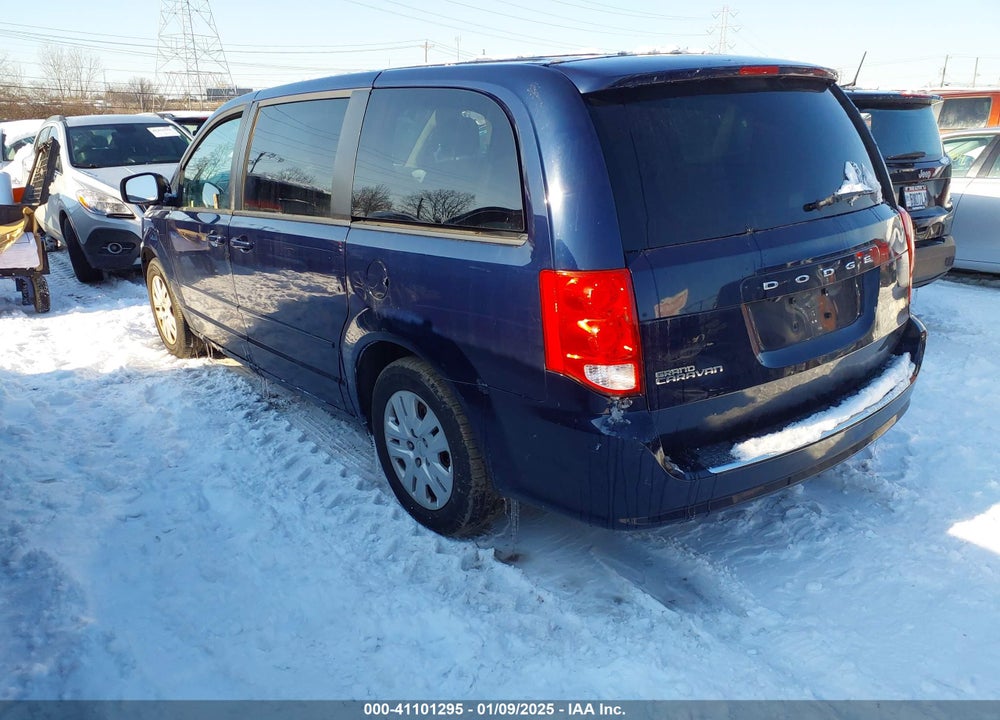2014 DODGE GRAND CARAVAN SE VIN: 2C4RDGBG2ER412352