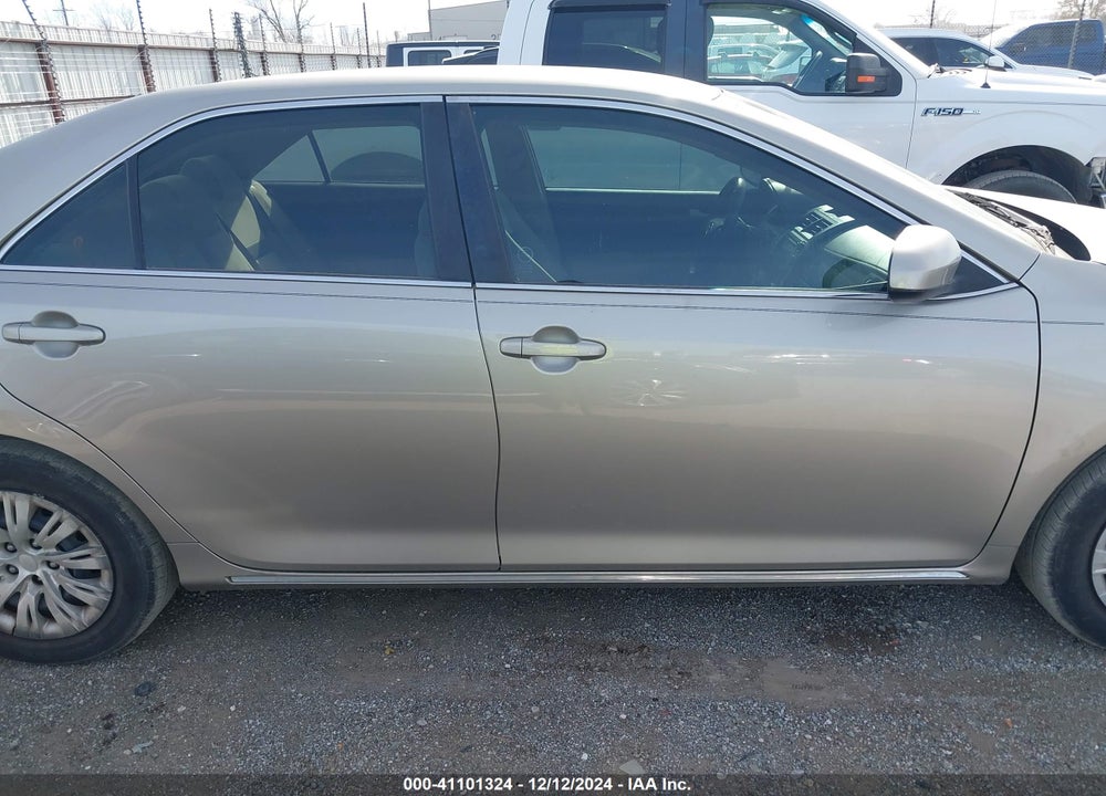 2013 TOYOTA CAMRY LE VIN: 4T4BF1FKXDR288860