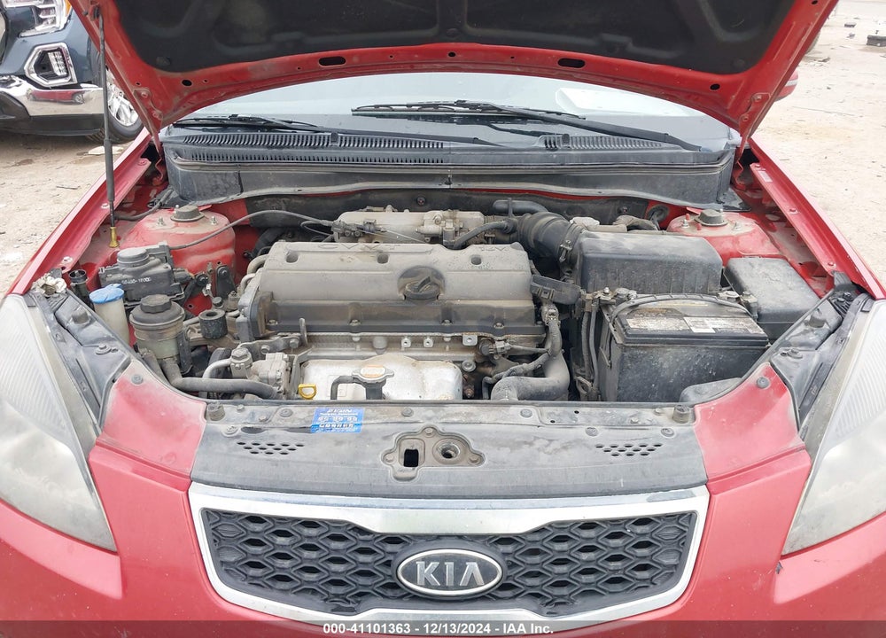 2011 KIA RIO VIN: KNADH4A3XB6912870