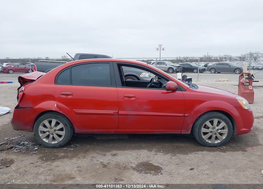2011 KIA RIO VIN: KNADH4A3XB6912870