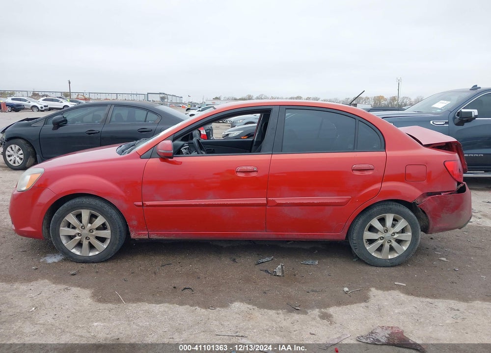 2011 KIA RIO VIN: KNADH4A3XB6912870