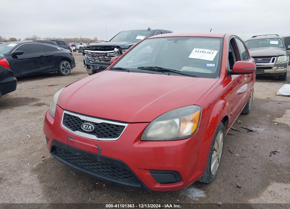 2011 KIA RIO VIN: KNADH4A3XB6912870