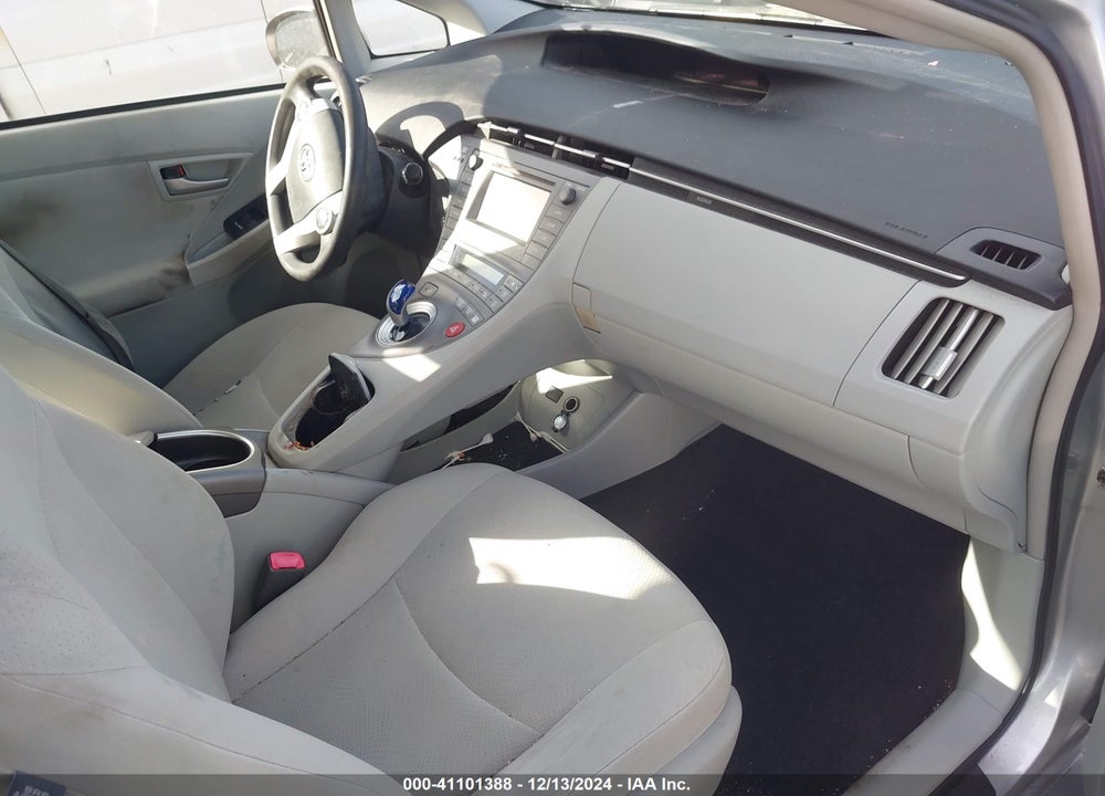 2012 TOYOTA PRIUS THREE VIN: JTDKN3DU9C5458636