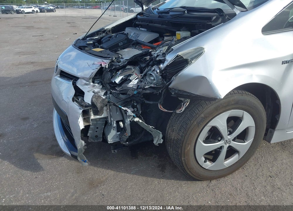 2012 TOYOTA PRIUS THREE VIN: JTDKN3DU9C5458636