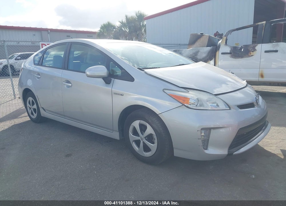 2012 TOYOTA PRIUS THREE VIN: JTDKN3DU9C5458636