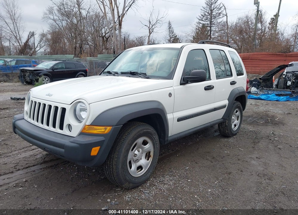 2007 JEEP LIBERTY SPORT VIN: 1J4GL48K57W573870