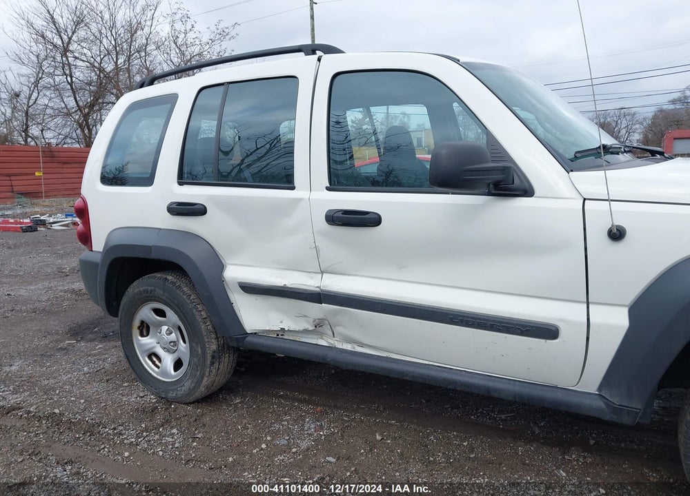2007 JEEP LIBERTY SPORT VIN: 1J4GL48K57W573870