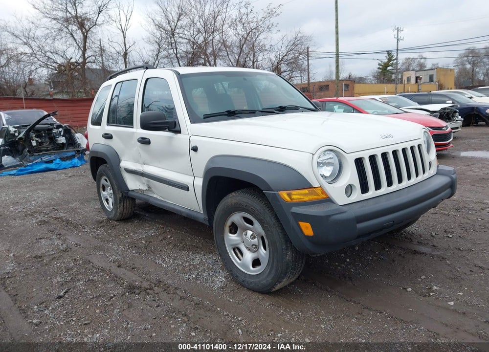 2007 JEEP LIBERTY SPORT VIN: 1J4GL48K57W573870