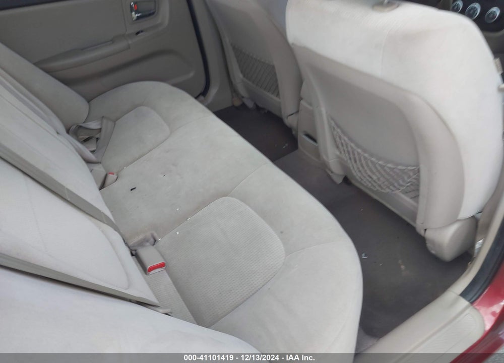 2008 KIA SPECTRA EX VIN: KNAFE121685547762