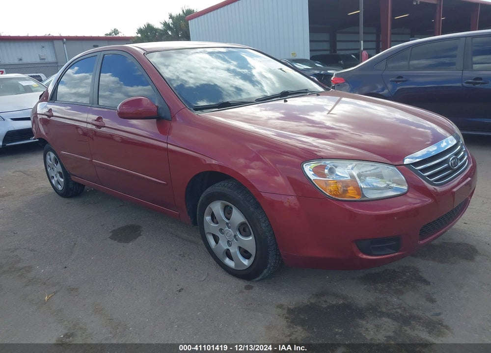 2008 KIA SPECTRA EX VIN: KNAFE121685547762