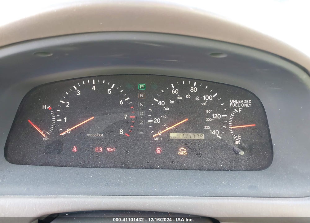 1999 LEXUS ES 300 VIN: JT8BF28G8X0156686