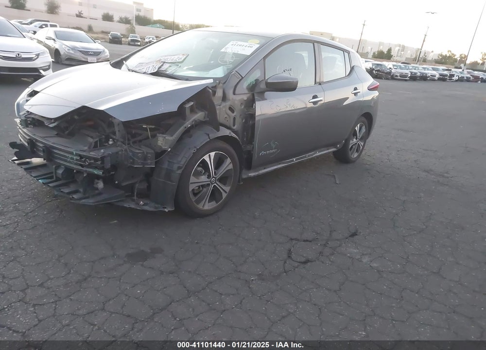 2018 NISSAN LEAF SV VIN: 1N4AZ1CP7JC305560