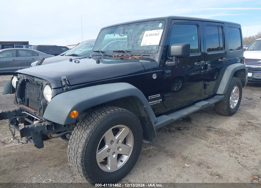 2013 JEEP WRANGLER UNLIMITED SPORT VIN: 1C4BJWDG1DL519367