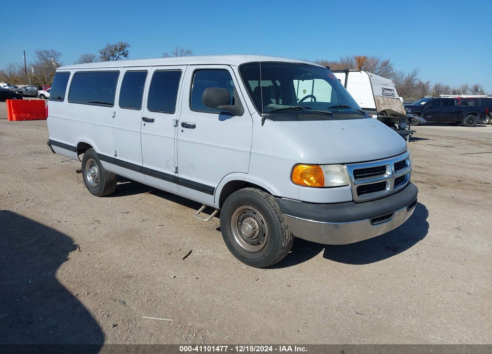 2001 DODGE RAM WAGON 3500 VIN: 2B5WB35Z11K522738