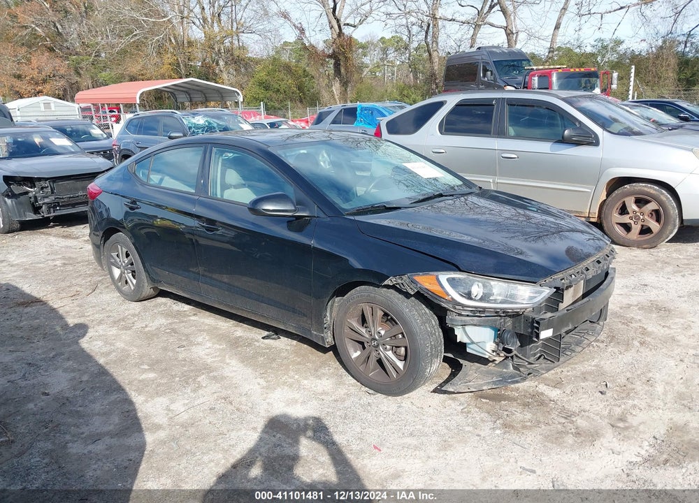 2018 HYUNDAI ELANTRA SEL VIN: 5NPD84LF4JH340550