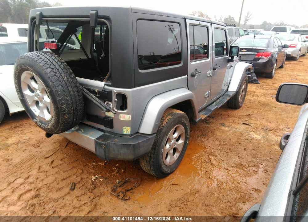 2014 JEEP WRANGLER UNLIMITED VIN: 1C4BJWEG5EL110837