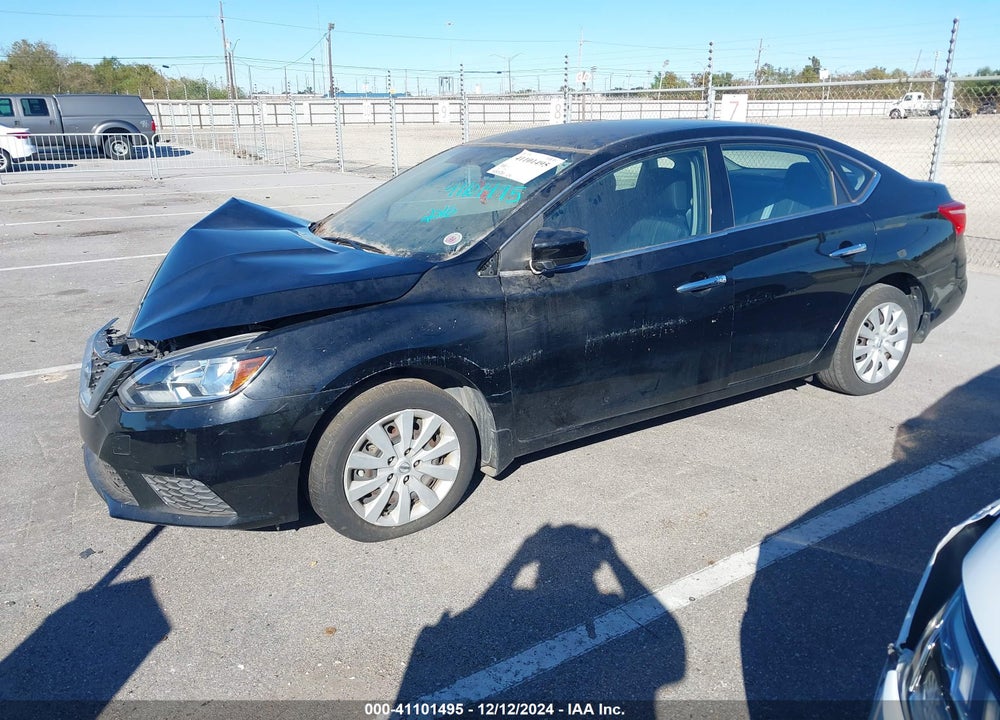2016 NISSAN SENTRA SV VIN: 3N1AB7AP9GY288493