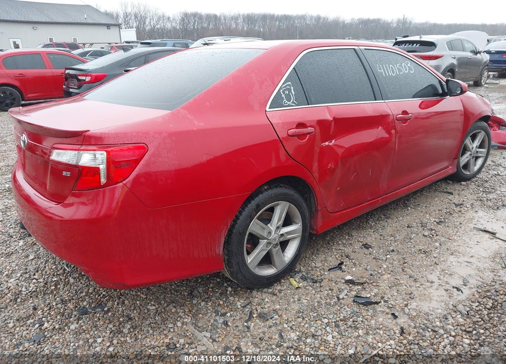 2012 TOYOTA CAMRY SE VIN: 4T1BF1FK8CU560928