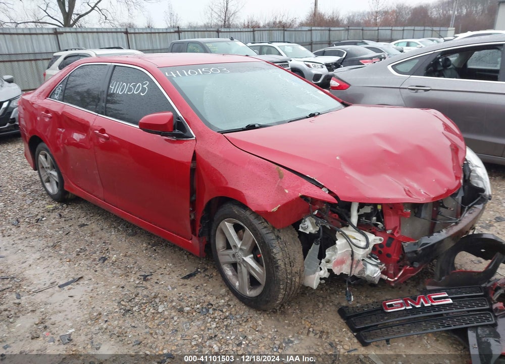 2012 TOYOTA CAMRY SE VIN: 4T1BF1FK8CU560928