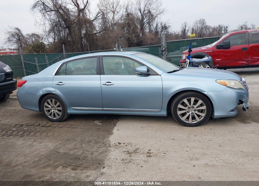 2011 TOYOTA AVALON LIMITED VIN: 4T1BK3DB3BU372794