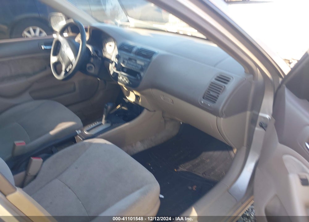 2002 HONDA CIVIC LX VIN: 1HGES16512L032077