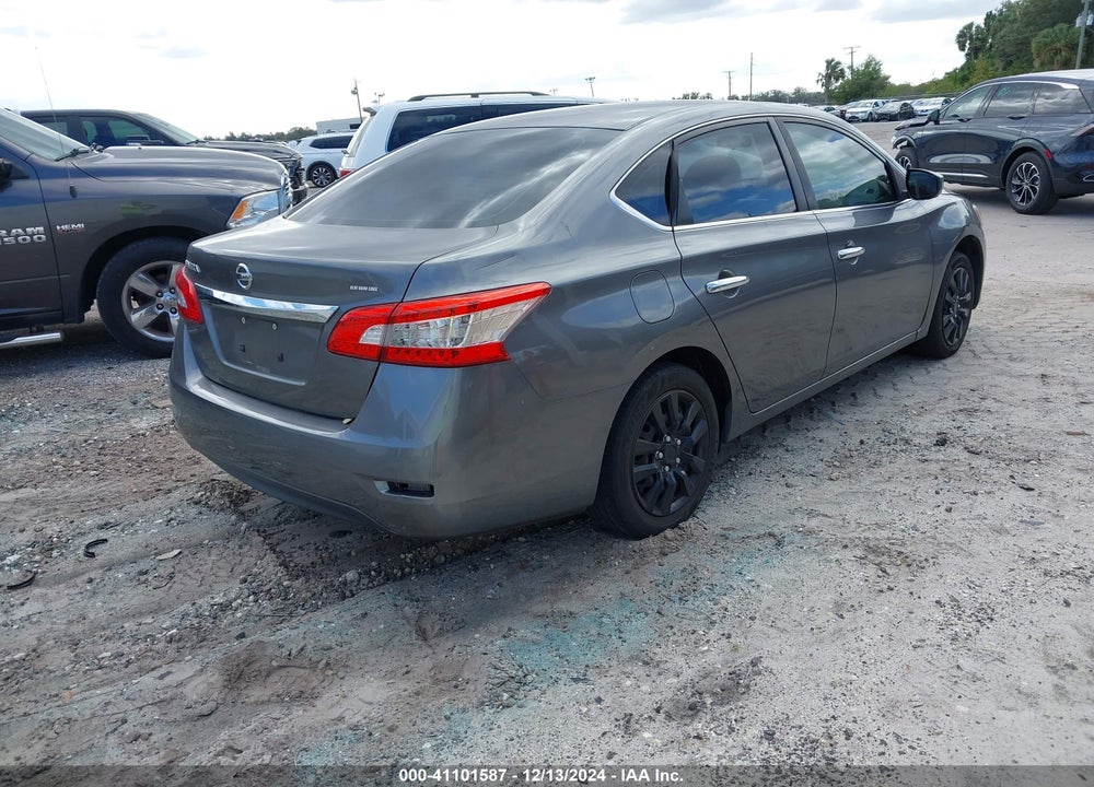 2015 NISSAN SENTRA S VIN: 3N1AB7AP3FY350999