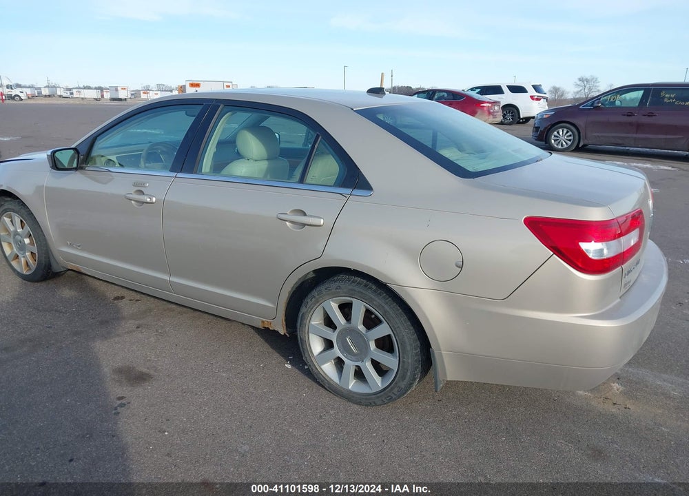 2007 LINCOLN MKZ VIN: 3LNHM28T37R612586