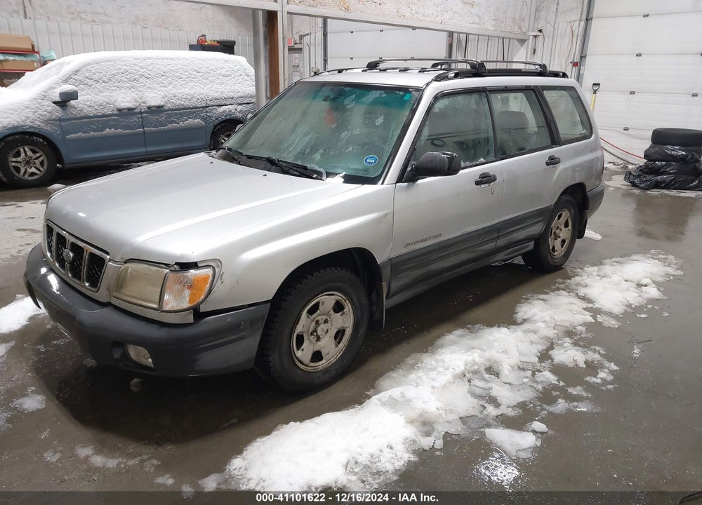 2002 SUBARU FORESTER L VIN: JF1SF63572H744142