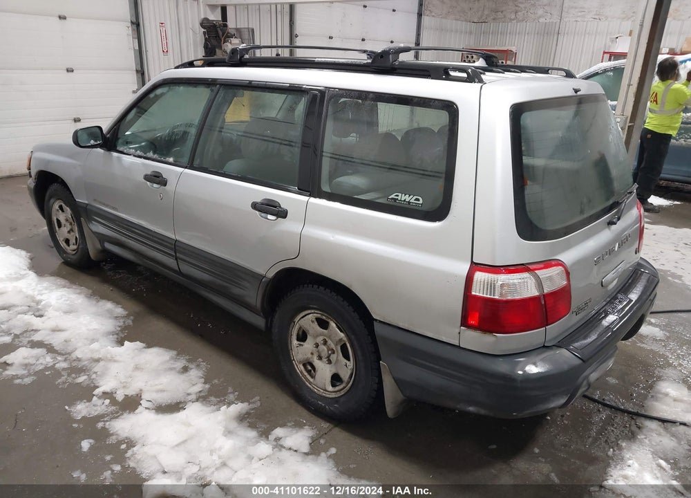 2002 SUBARU FORESTER L VIN: JF1SF63572H744142