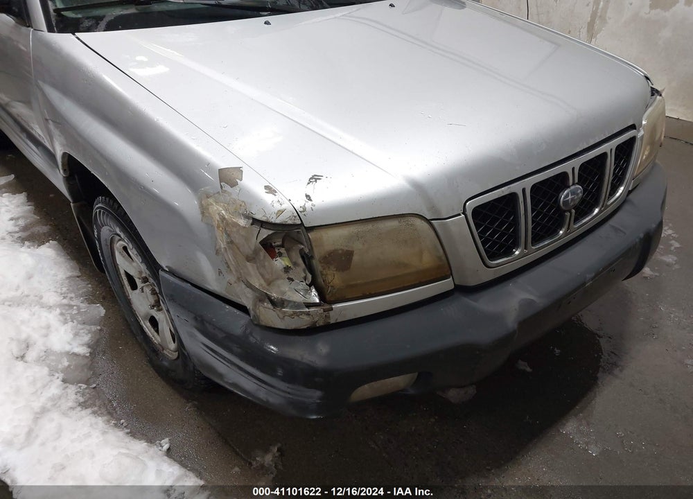 2002 SUBARU FORESTER L VIN: JF1SF63572H744142