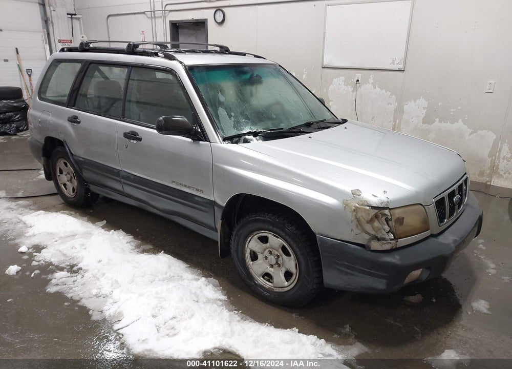 2002 SUBARU FORESTER L VIN: JF1SF63572H744142