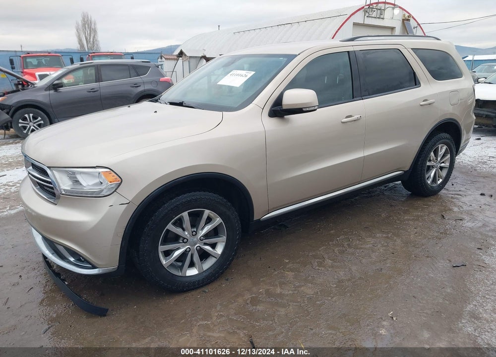 2014 DODGE DURANGO LIMITED VIN: 1C4RDJDG5EC531175