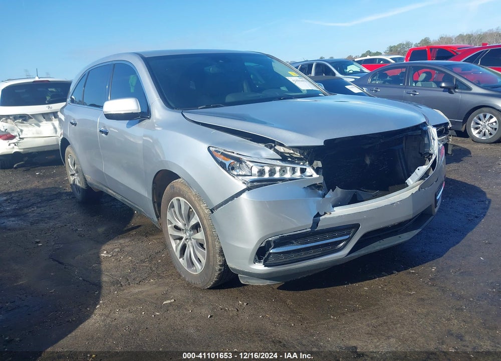2015 ACURA MDX TECHNOLOGY PACKAGE VIN: 5FRYD3H44FB004867