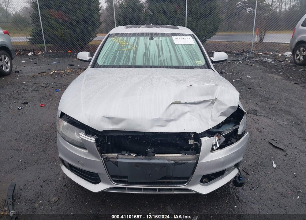 2012 AUDI A4 VIN: WAUBFAFL5CN021218