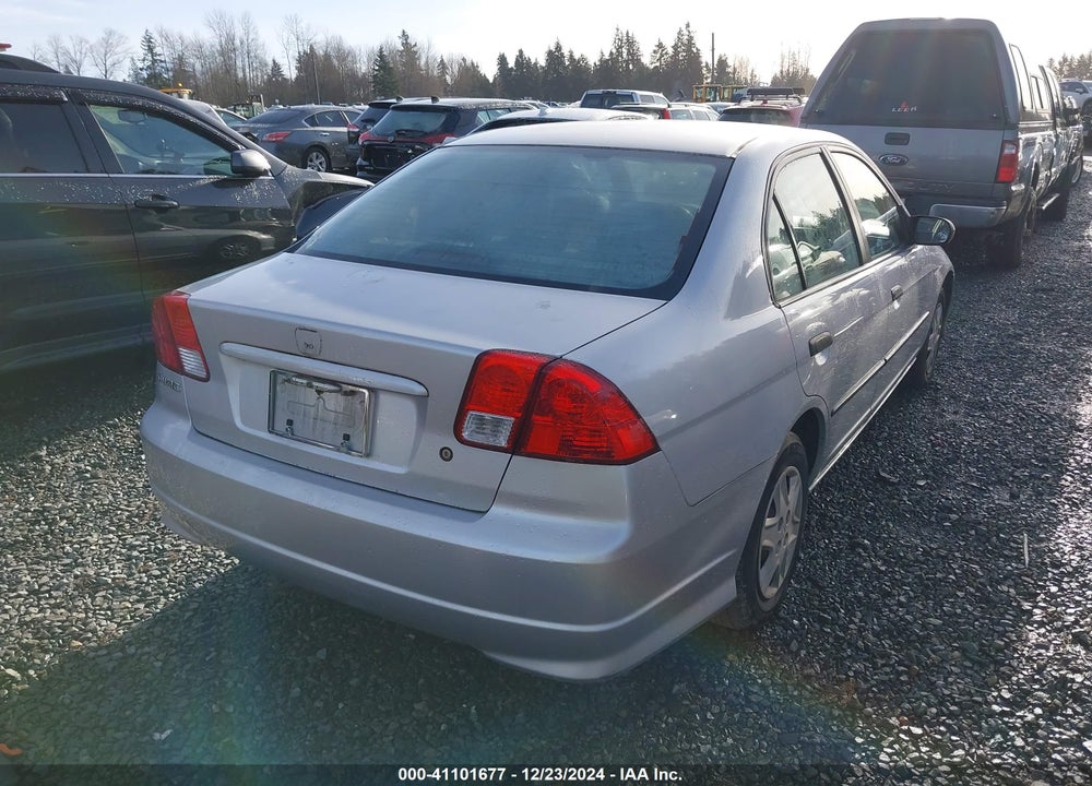 2005 HONDA CIVIC VP VIN: 1HGES16335L016210