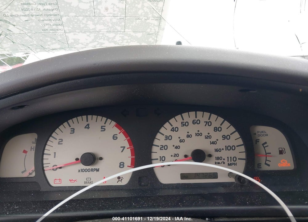 2004 TOYOTA TACOMA PRERUNNER V6 VIN: 5TEGN92N24Z461378