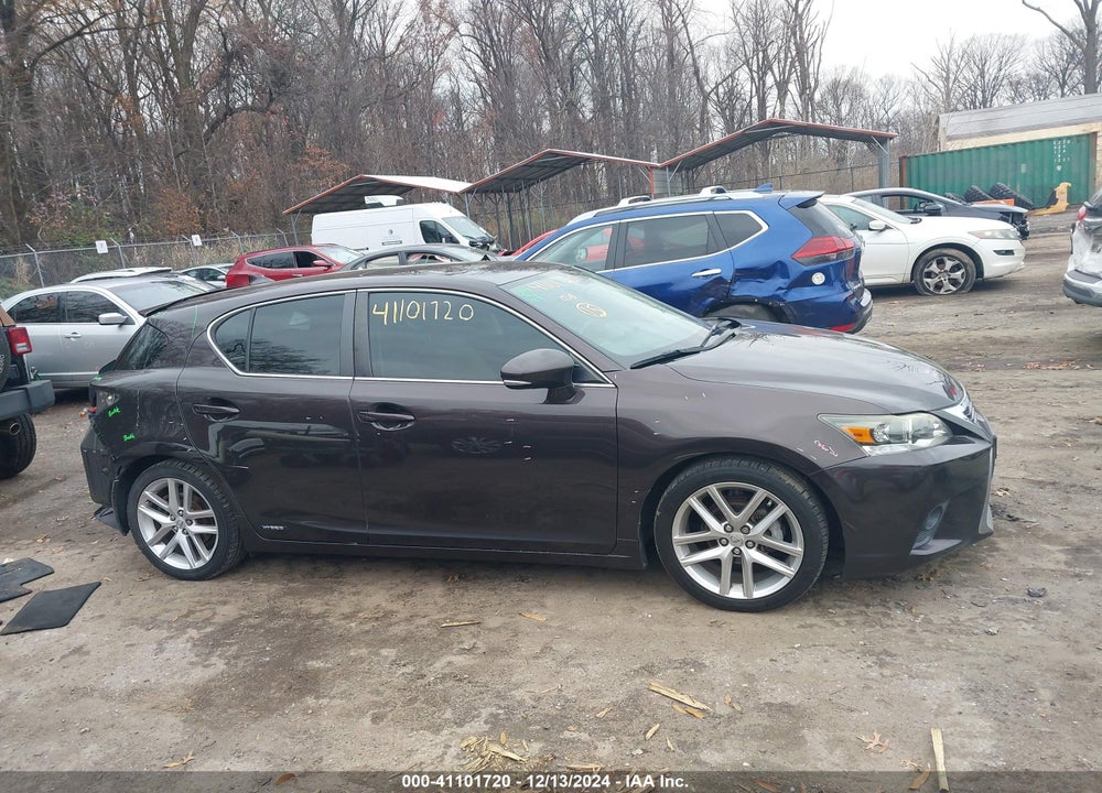 2014 LEXUS CT 200H VIN: JTHKD5BH1E2182248